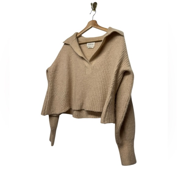 ELEVEN SIX Brynn Sweater Pale Camel M/L - Picture 5 of 9